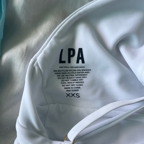 Irene Top in White XXS by LPA - NWT! Never worn, new with tags - Picture 4 of 5